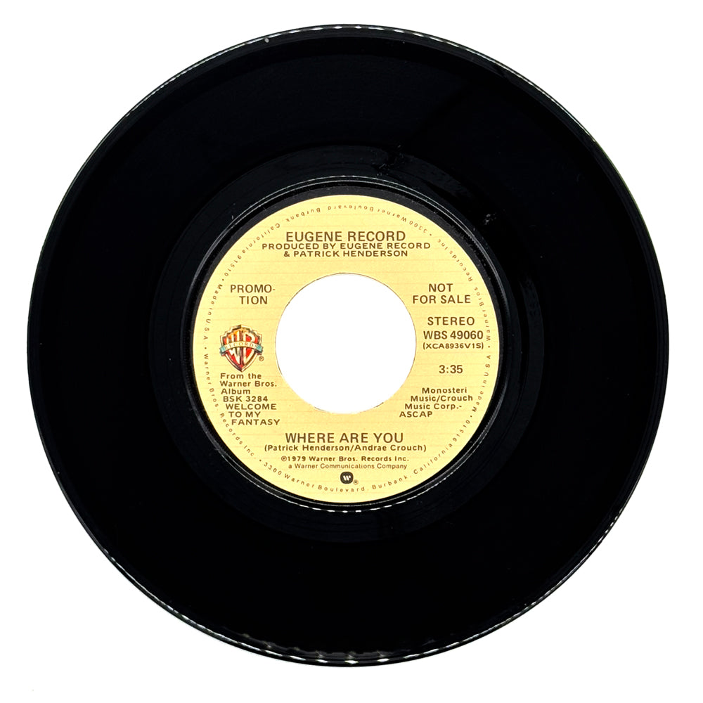 Eugene Record : WHERE ARE YOU/ WHERE ARE YOU
