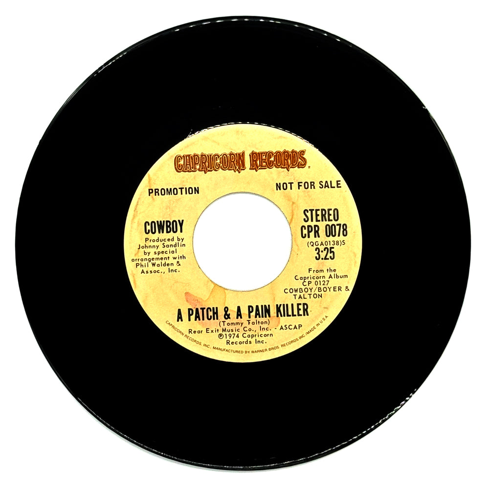 Cowboy : A PATCH & A PAIN KILLER/ A PATCH & A PAIN KILLER