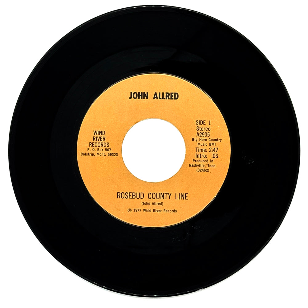 John Allred : ROSEBUD COUNTY LINE/ ORDINARY MAN