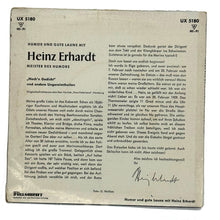 Load image into Gallery viewer, Heinz Erhardt : HUMOR AND GUTE LAUNE MIT EP
