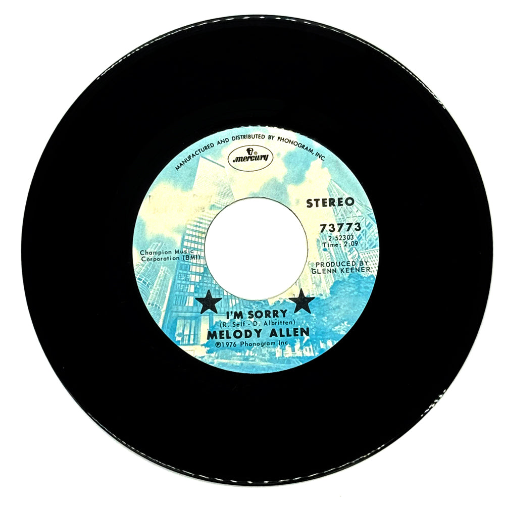 Melody Allen : I'M SORRY/ OUR PIGGY BANK