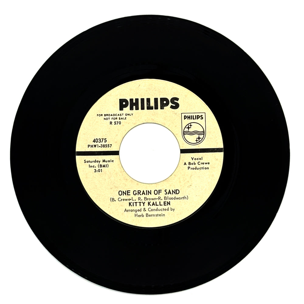 Kitty Kallen : ONE GRAIN OF SAND/ FROM YOUR LIPS TO THE EARS OF AN ANGEL