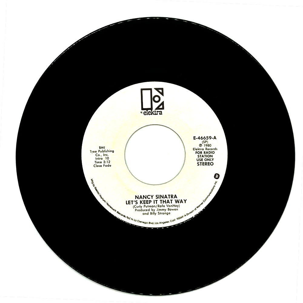 Nancy Sinatra : LET'S KEEP IT THAT WAY/ LET'S KEEP IT THAT WAY