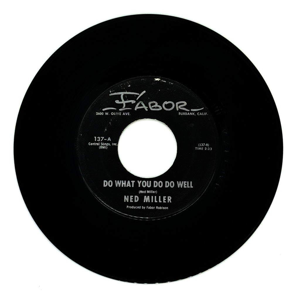 Ned Miller : DO WHAT YOU DO DO WELL/ DUSTY GUITAR