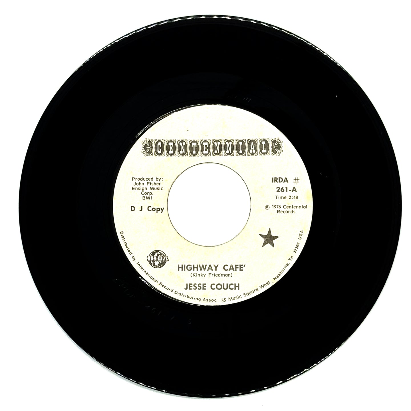 Jesse Couch : HIGHWAY CAFE/ I'LL REPAIR WITH LOVE (WHAT I'VE TORN DOWN WITH HURT)