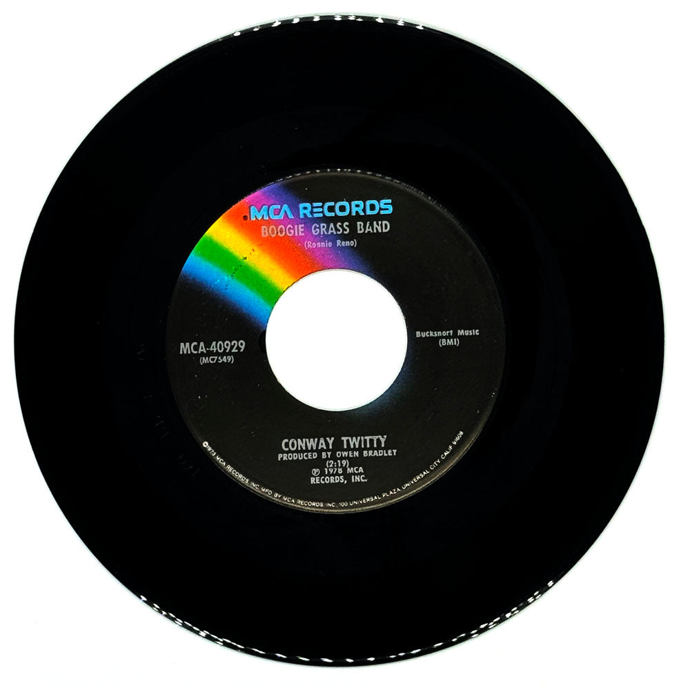 Conway Twitty : BOOGIE GRASS BAND/ THAT'S ALL SHE WROTE