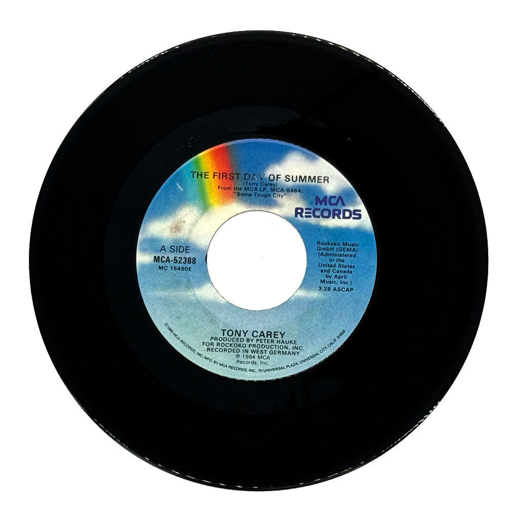 Tony Carey : THE FIRST DAY OF SUMMER/ ONE MORE GOODBYE