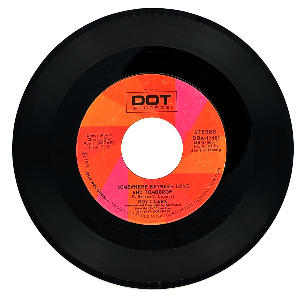 Roy Clark : SOMEWHERE BETWEEN LOVE AND TOMORROW/ I'LL PAINT YOU A SONG