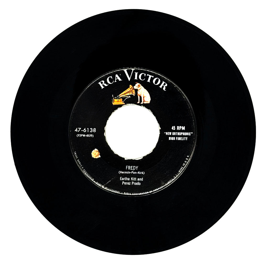 Eartha Kitt and Perez Prado : FREDY/ SWEET AND GENTLE (ME LO DIJO ADELA)