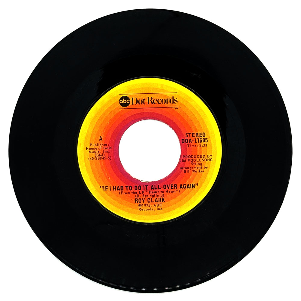 Roy Clark : IF I HAD TO DO IT ALL OVER AGAIN/ IT SHURE LOOKS GOOD ON YOU