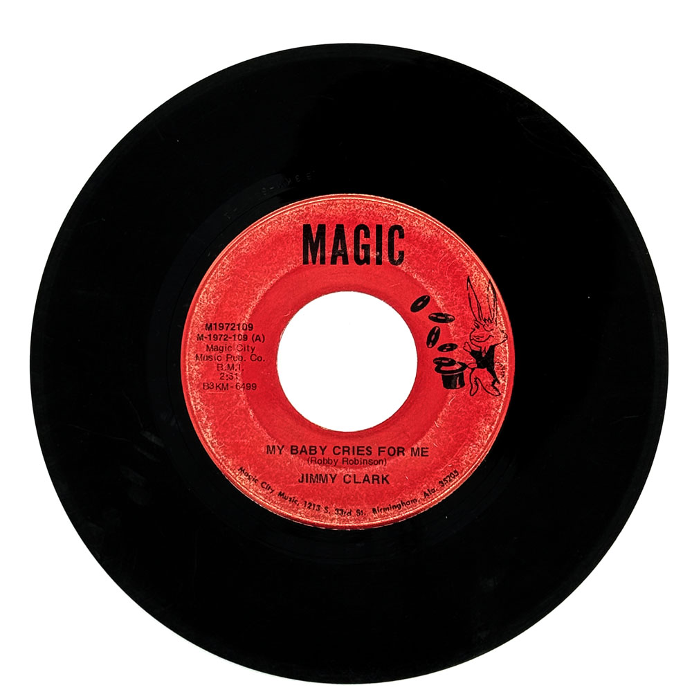 Jimmy Clark : MY BABY CRIES FOR ME/ BREAK MY HEART IN TWO