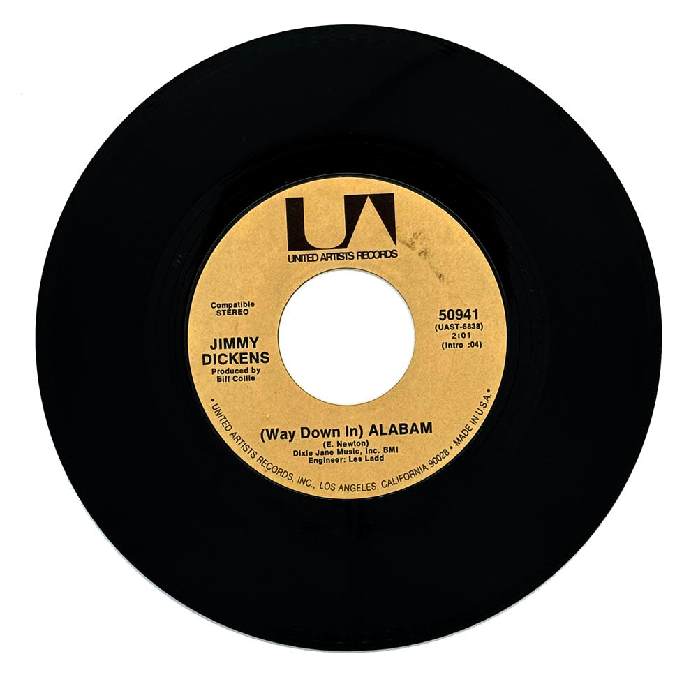 Jimmy Dickens : (WAY DOWN IN) ALABAM/ SOMEONE TO CARE
