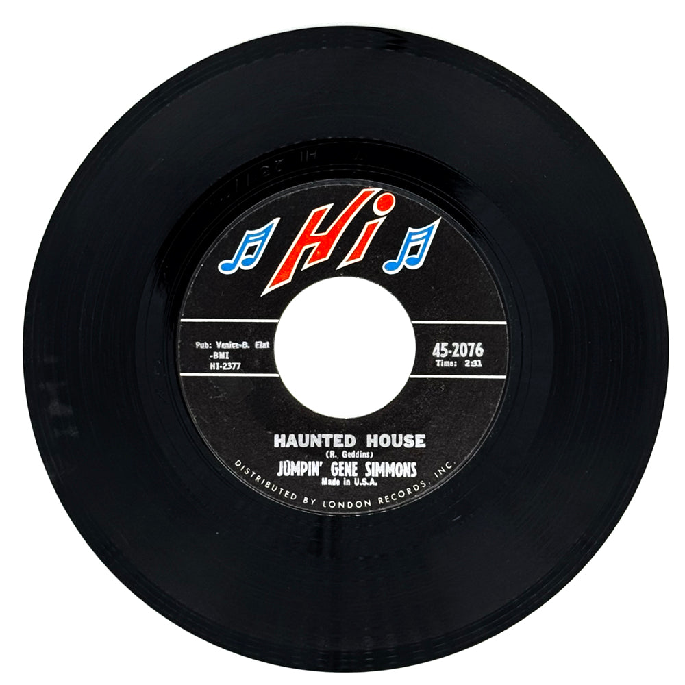 Jumpin' Gene Simmons : HAUNTED HOUSE/ HEY, HEY LITTLE GIRL