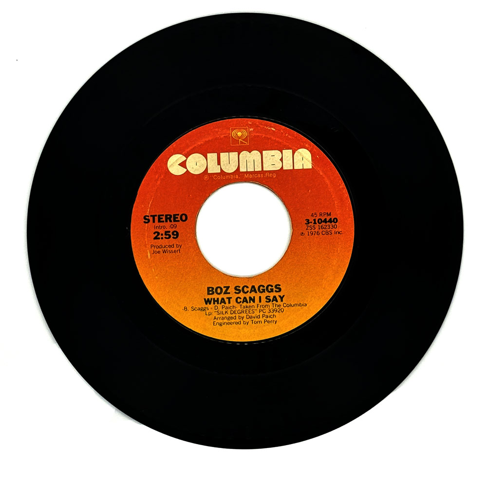 Boz Scaggs : WHAT CAN I SAY/ WE'RE ALL ALONE