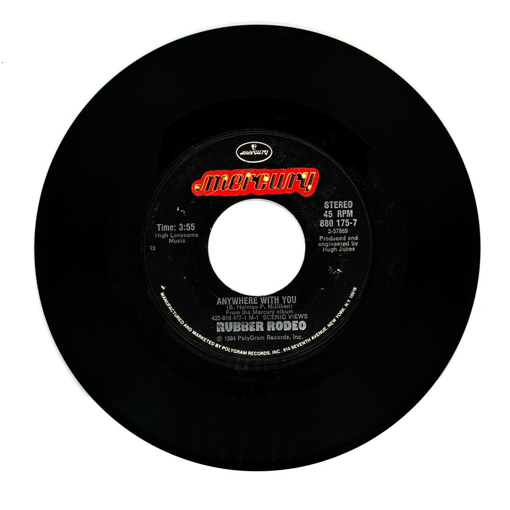 Rubber Rodeo : ANYWHERE WITH YOU/ SLOW ME DOWN