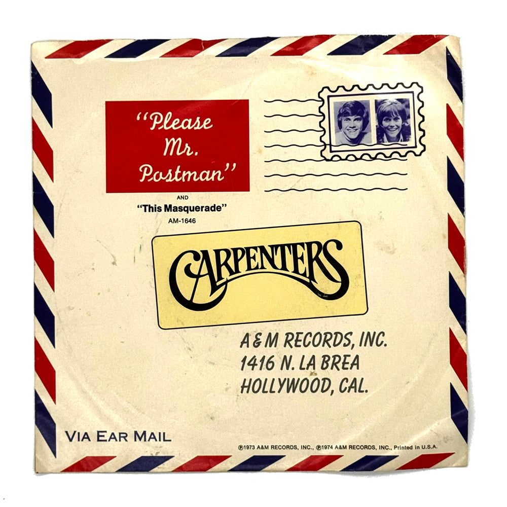 Carpenters : PLEASE MR. POSTMAN/ THIS MASQUERADE