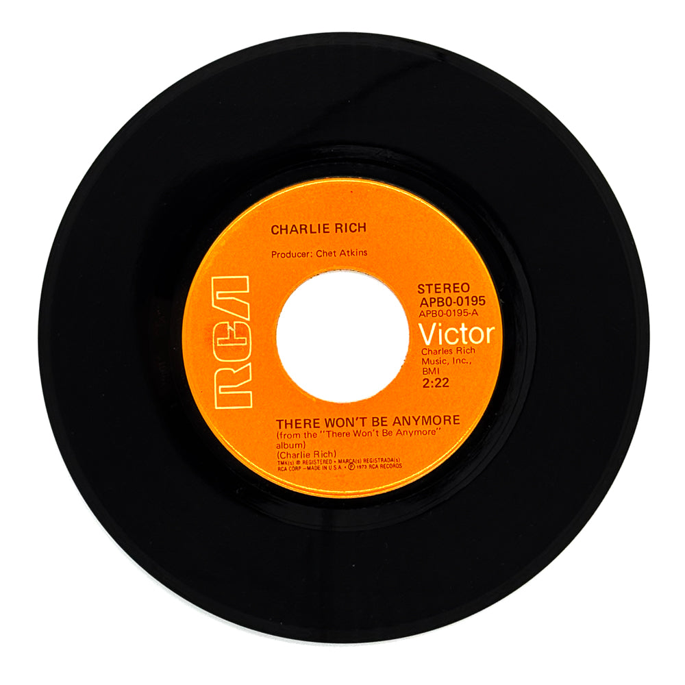 Charlie Rich : THERE WON'T BE ANYMORE/ IT'S ALL OVER NOW