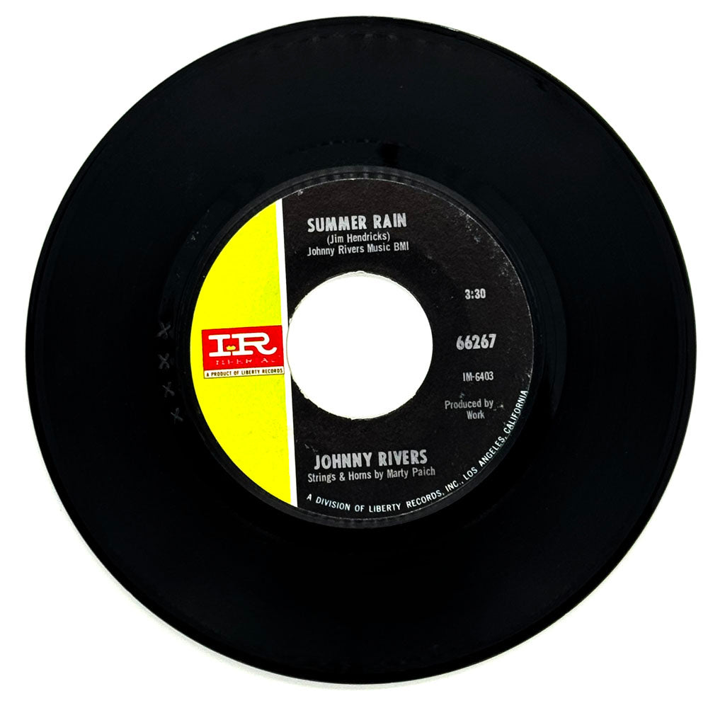 Johnny Rivers : SUMMER RAIN/ MEMORY OF THE COMING GOOD