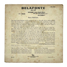 Load image into Gallery viewer, • Harry Belafonte : ACT 3
