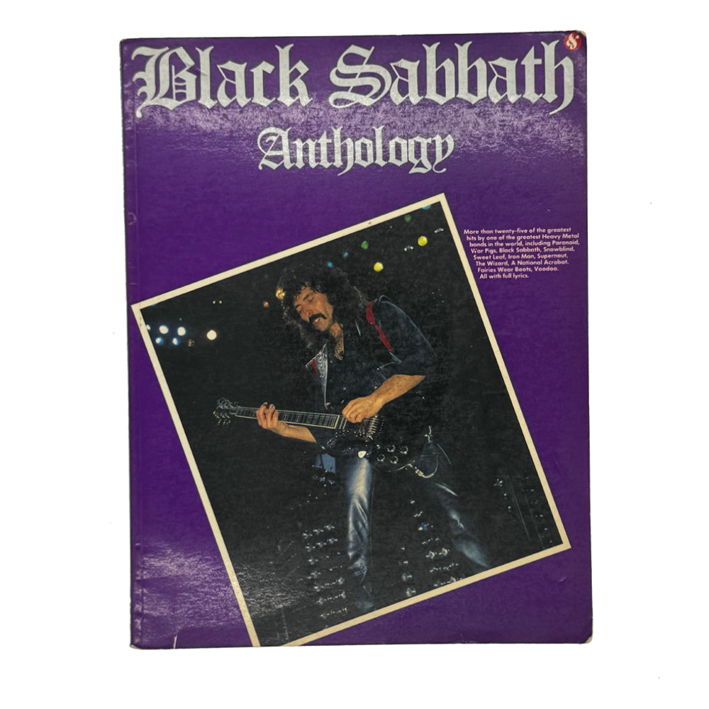 Sheet Music : Black Sabbath Anthology