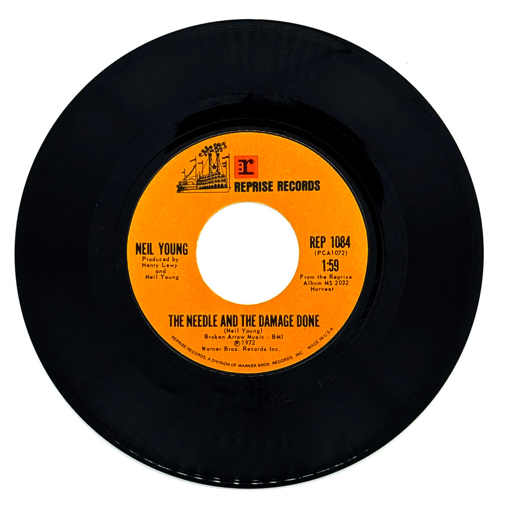 Neil Young : THE NEEDLE AND THE DAMAGE DONE/ OLD MAN