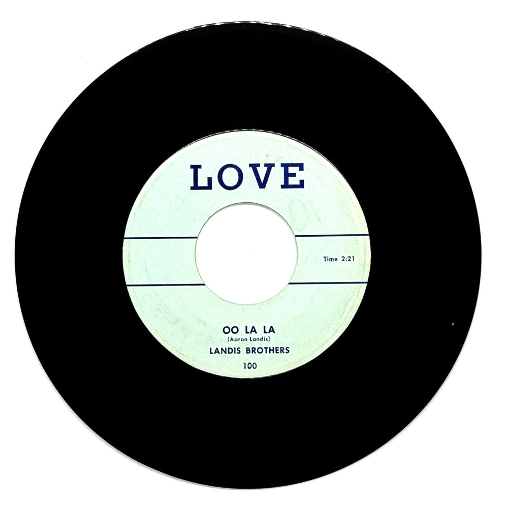 Landis Brothers : OO LA LA/ LOVE MAKES THE WEATHER