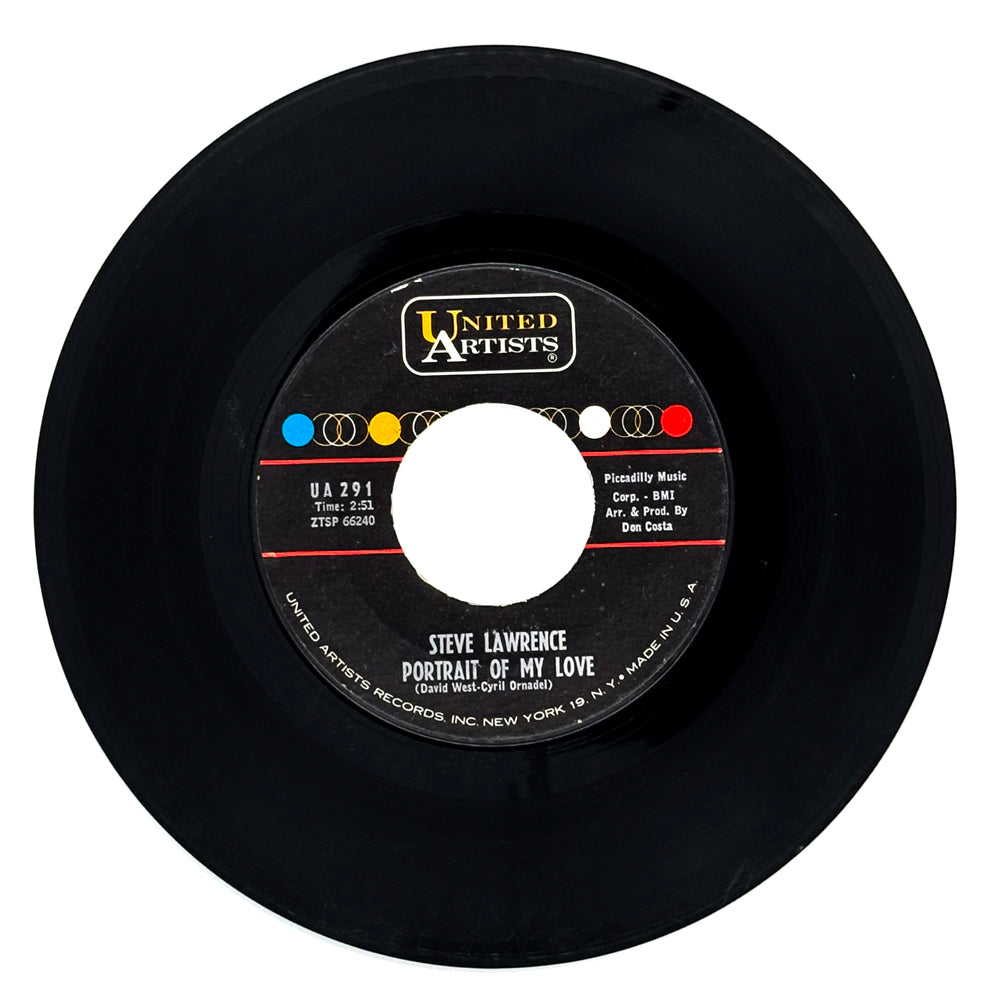 Steve Lawrence : PORTRAIT OF MY LOVE/ OH HOW YOU LIED