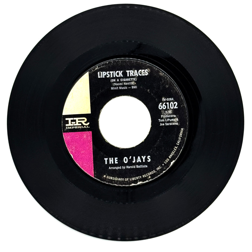 O'Jays, The : LIPSTICK TRACES (ON A CIGARETTE)/ THINK IT OVER, BABY