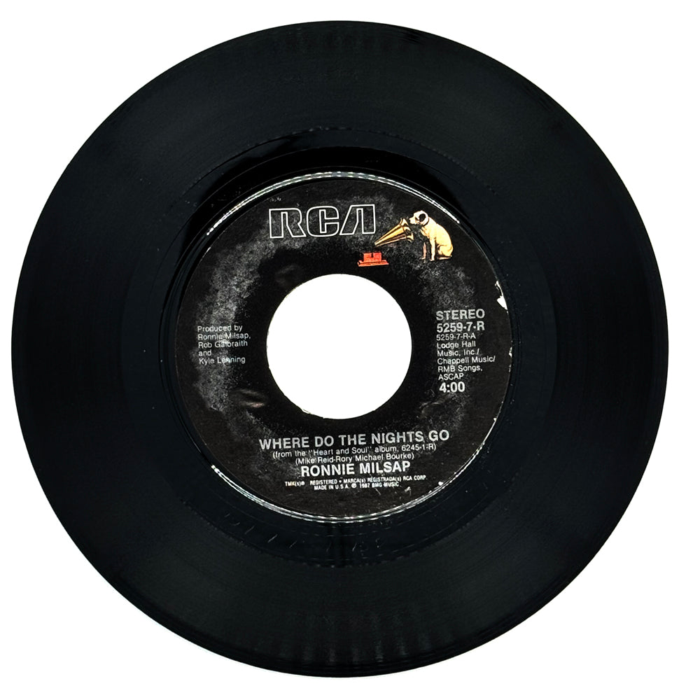 Ronnie Milsap : WHERE DO THE NIGHTS GO/ IF YOU DON'T WANT ME