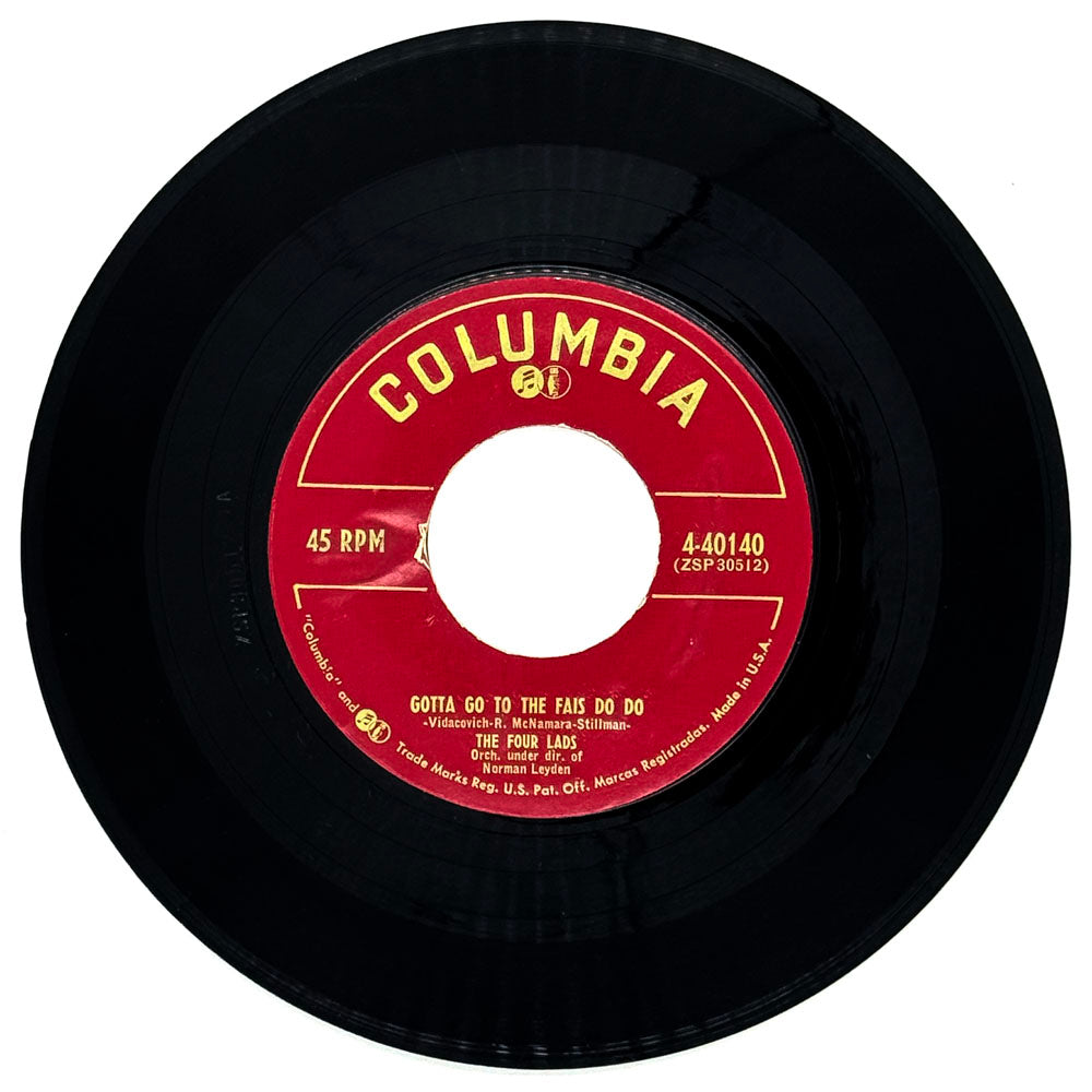 Four Lads, The : GOTTA GO TO THE FAIS DO DO/ HARMONY BROWN