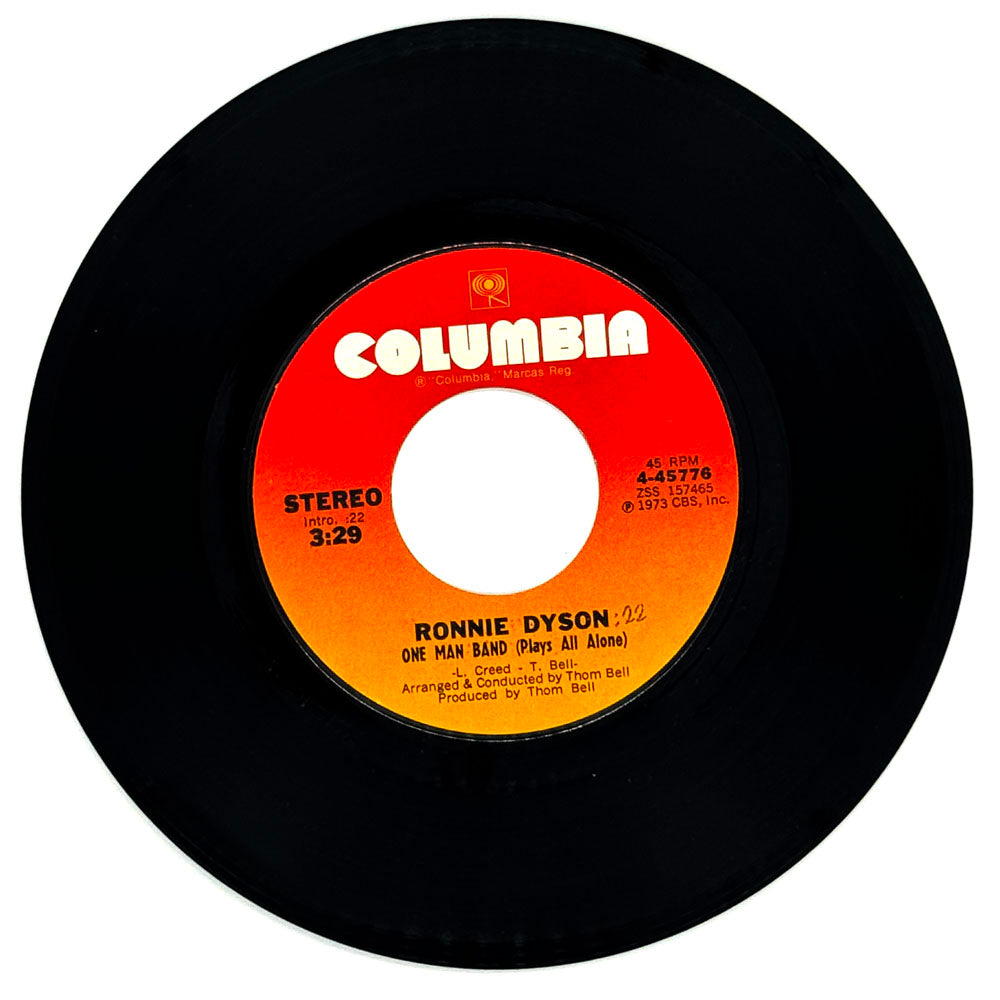 Ronnie Dyson : ONE MAN BAND (PLAYS ALL ALONE)/ I THINK I'LL TELL HER
