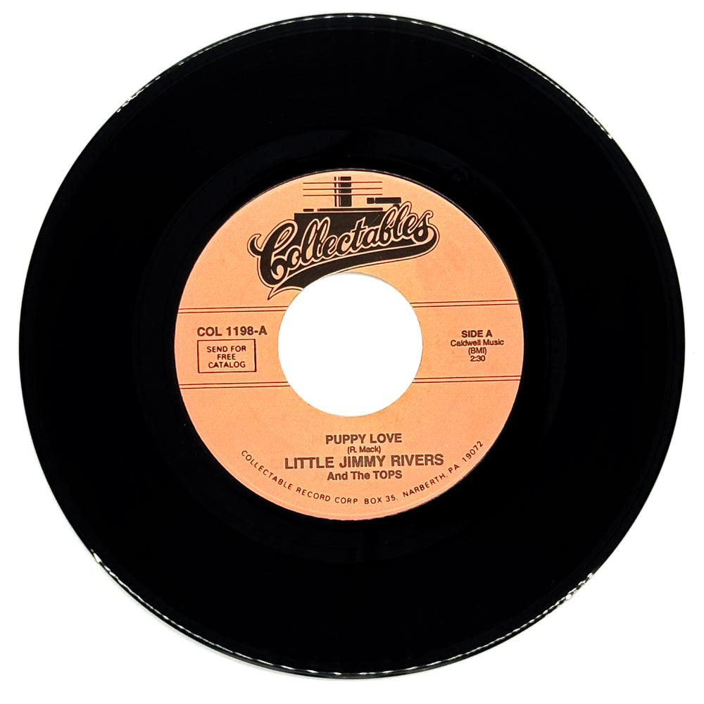 Little Jimmy Rivers and The Tops : PUPPY LOVE/ SAY YOU LOVE ME