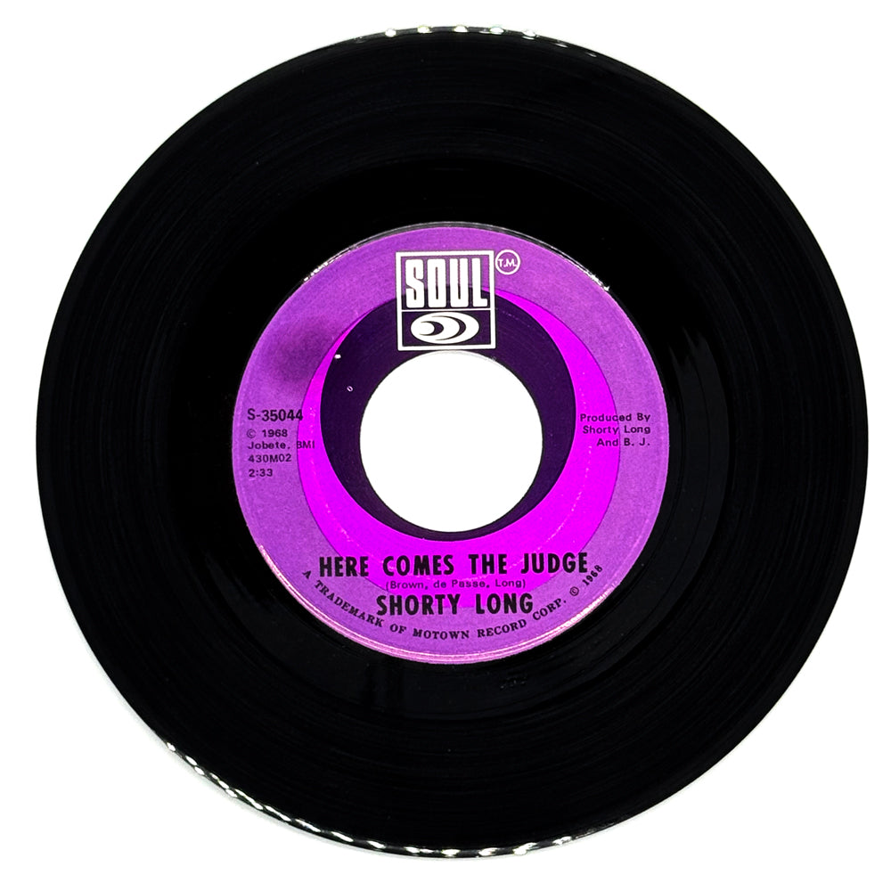 Shorty Long : HERE COMES THE JUDGE/ SING WHAT YOU WANNA