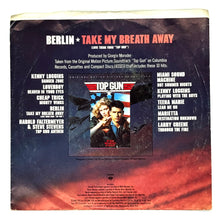 Load image into Gallery viewer, Berlin : TAKE MY BREATH AWAY/ Giorgio Moroder : RADAR RADIO
