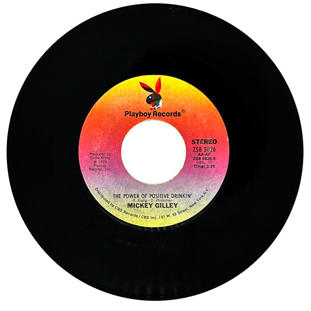 Mickey Gilley : THE POWER OF POSITIVE DRINKIN'/ PLAYING MY OLD PIANO