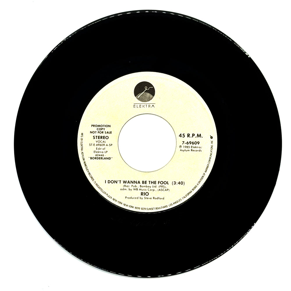 Rio : I DON'T WANNA BE THE FOOL/ I DON'T WANNA BE THE FOOL