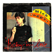 Load image into Gallery viewer, • Mick Jagger : LUCKY IN LOVE/ RUNNING OUT OF LUCK
