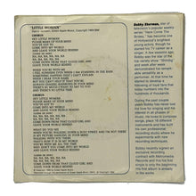 Load image into Gallery viewer, Bobby Sherman : LITTLE WOMAN/ ONE TOO MANY MORNINGS
