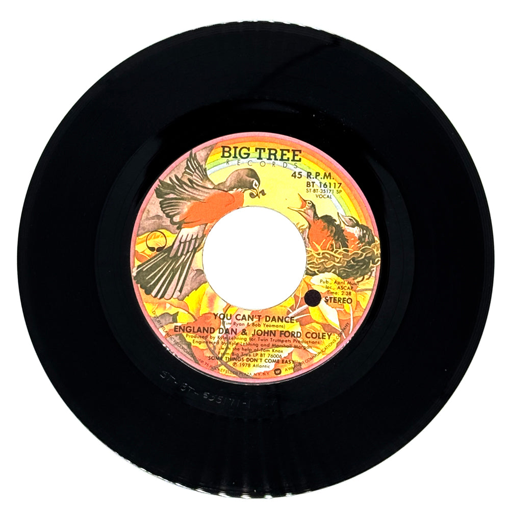 England Dan & John Ford Coley : YOU CAN'T DANCE/ WANTING YOU DESPERATELY