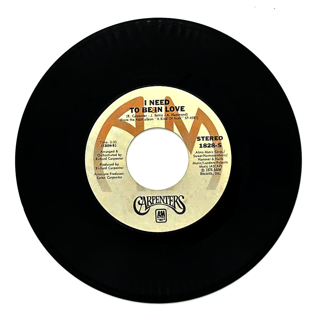 Carpenters : I NEED TO BE IN LOVE/ SANDY