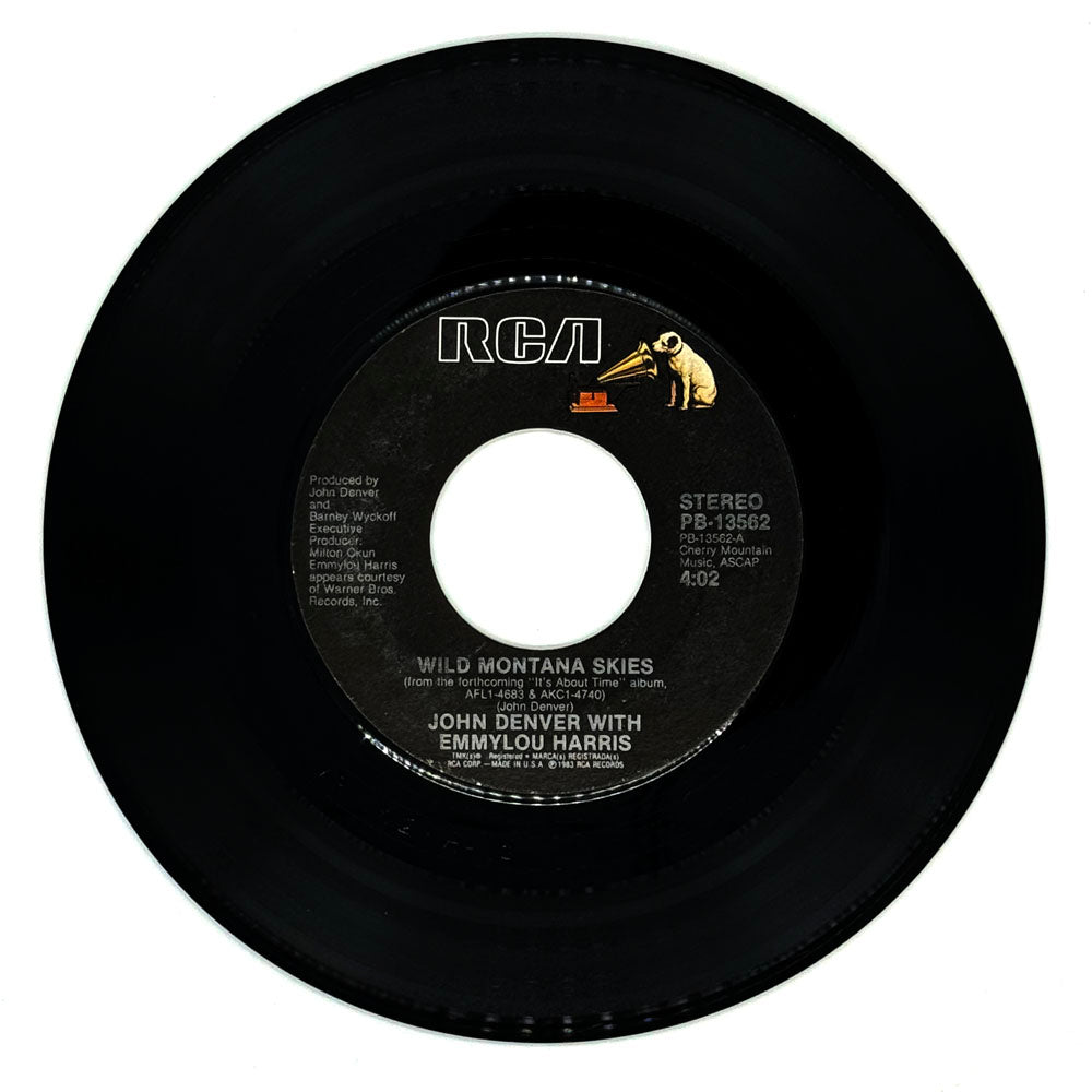 John Denver with Emmylou Harris : WILD MONTANA SKIES/ John Denver : I REMEMBER ROMANCE