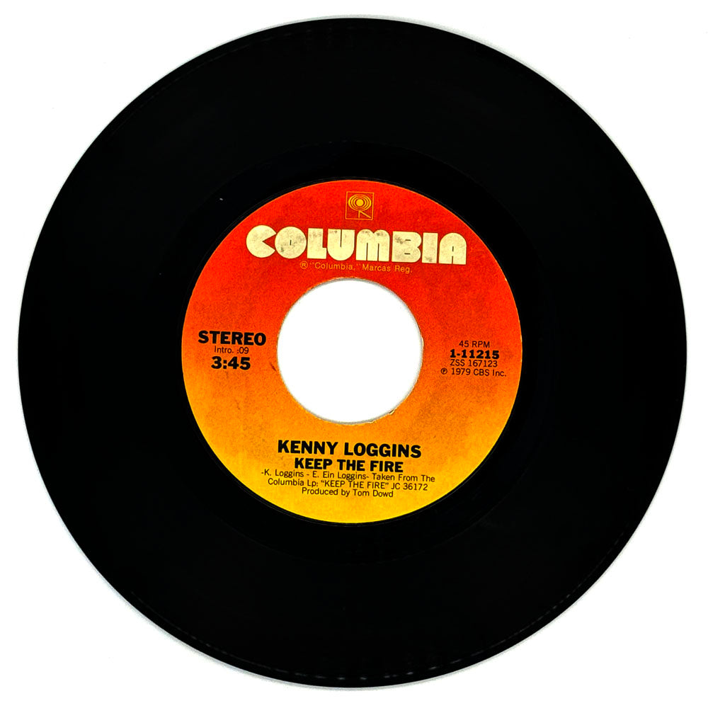 Kenny Loggins : KEEP THE FIRE/ NOW AND THEN