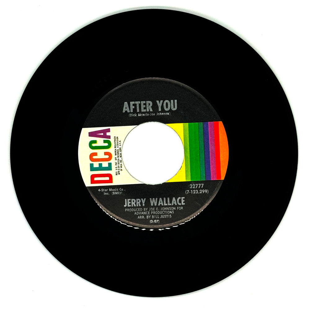 Jerry Wallace : AFTER YOU/ SHE'LL REMEMBER