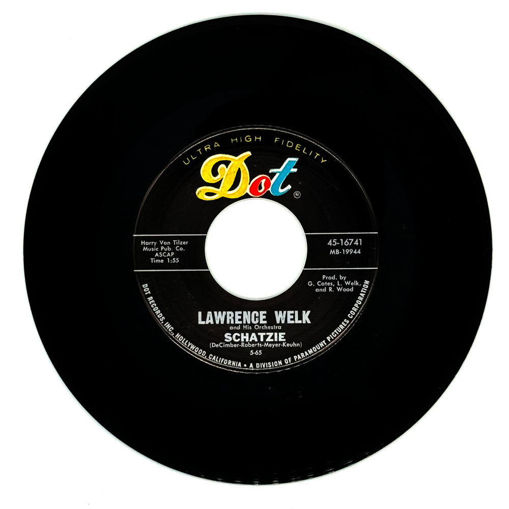 Lawrence Welk : SCHATZIE/ THERE'S NO ONE LIKE YOU