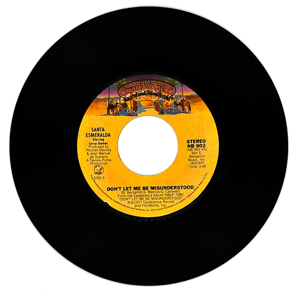 Santa Esmeralda feat. Leroy Gomez : DON'T LET ME BE MISUNDERSTOOD/ YOU'RE MY EVERYTHING