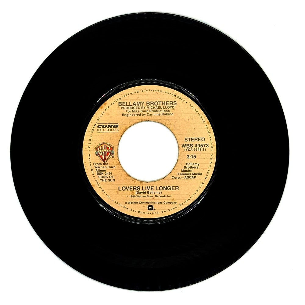 Bellamy Brothers : LOVERS LIVE LONGER/ CLASSIC CASE OF THE BLUES