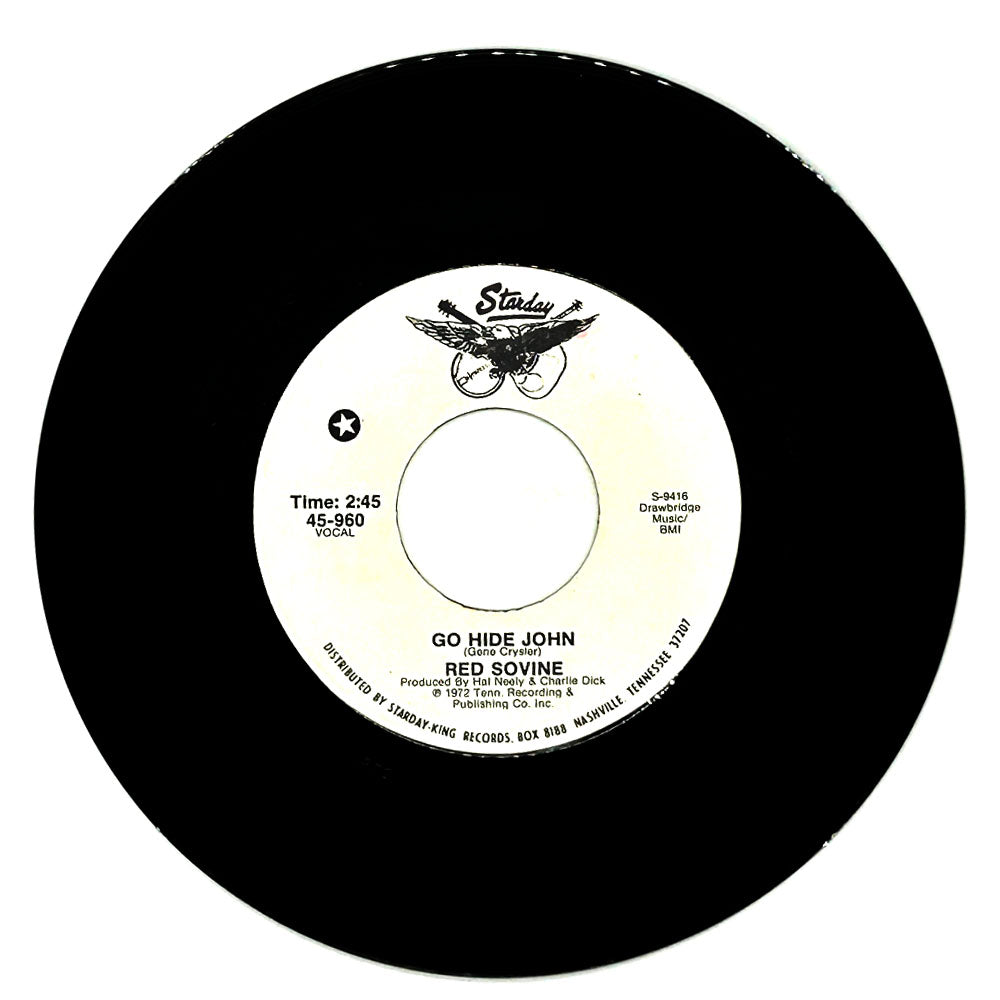 Red Sovine : GO HIDE JOHN/ TEAR STAINED GUITAR
