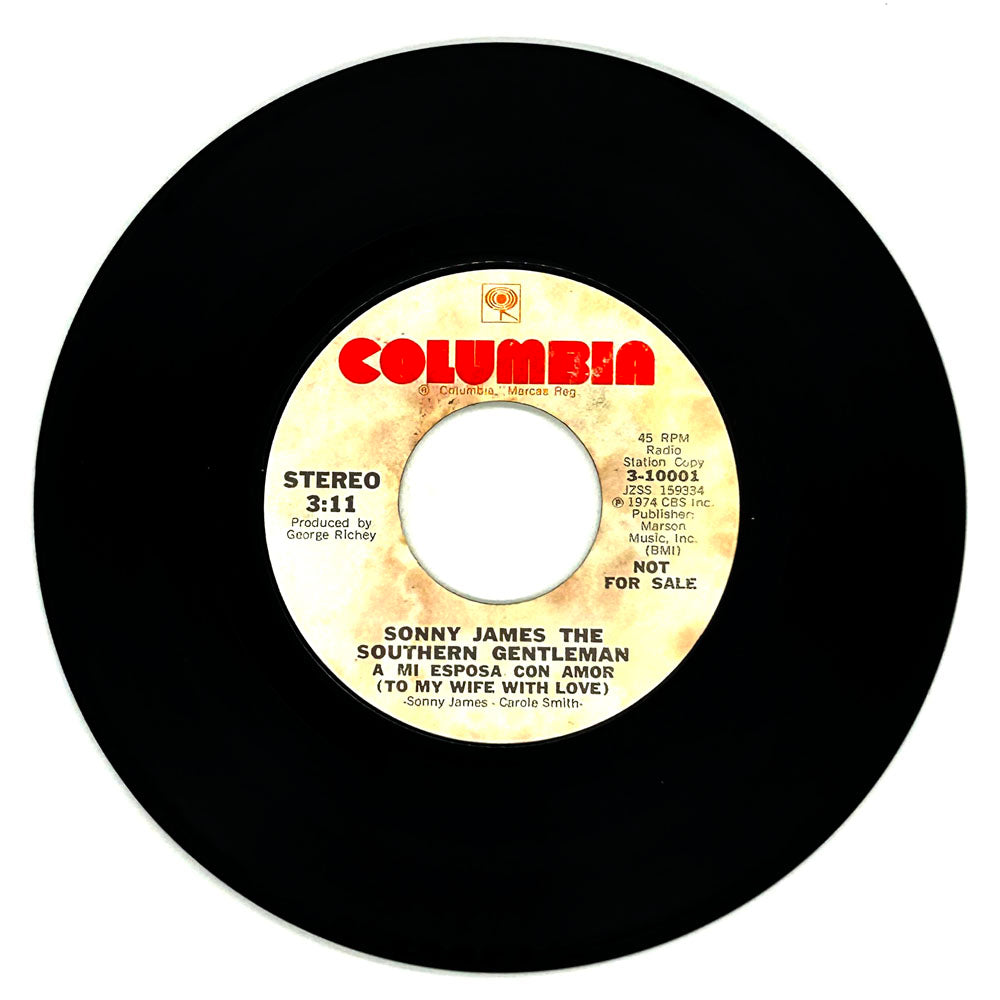 Sonny James : A MI ESPOSA CON AMOR (TO MY WIFE WITH LOVE)/ A MI ESPOSA CON AMOR (TO MY WIFE WITH LOVE)