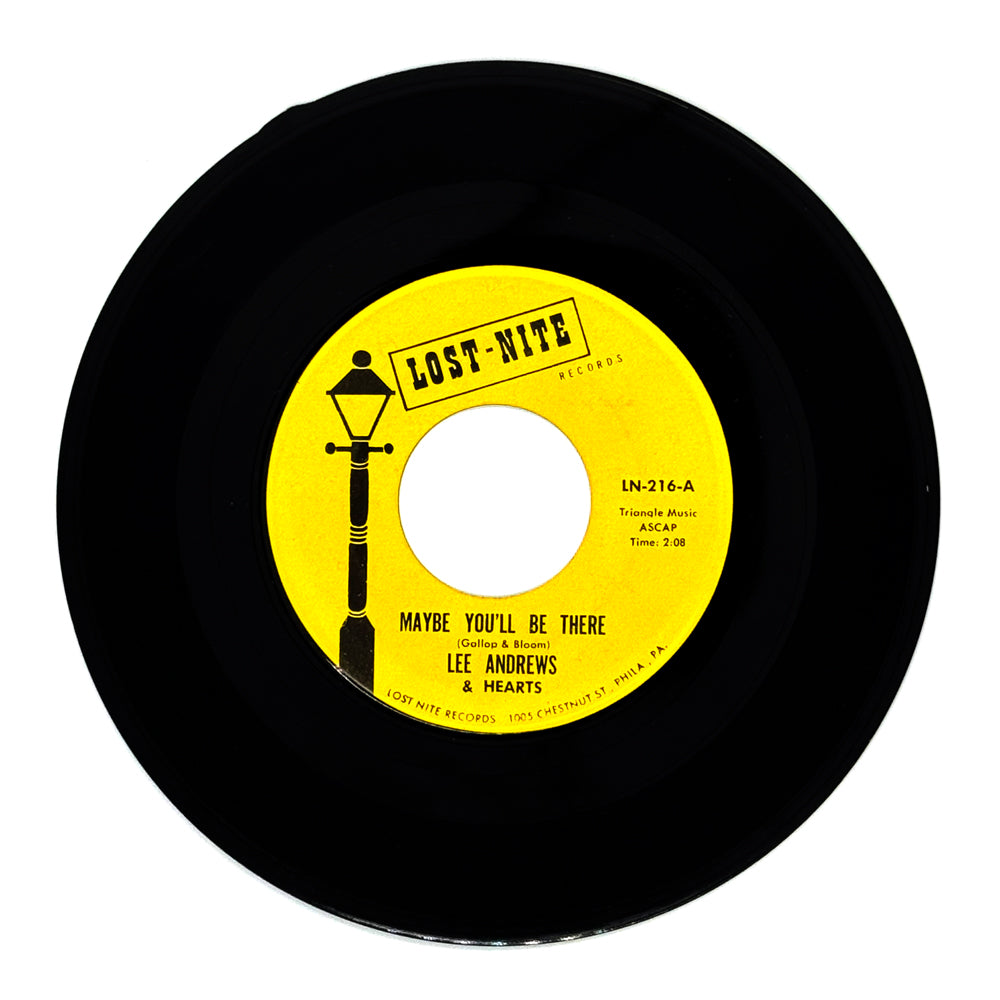 Lee Andrews & The Hearts : MAYBE YOU'LL BE THERE/ ALL I ASK IS LOVE