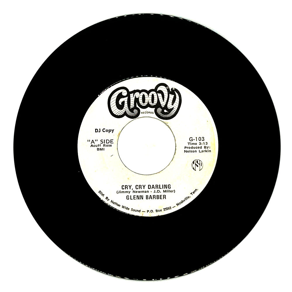 Glenn Barber : CRY, CRY DARLING/ HAS IT BEEN SO LONG
